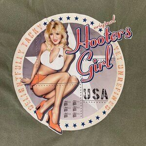 Hooters Lynn Austin Playmate Panama City Men’s Small T-shirt 90’s Rare